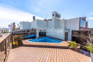Cobertura para alugar com 302m², 4 dormitórios, 3 vagas no bairro Menino Deus em Porto Alegre - Foto 19