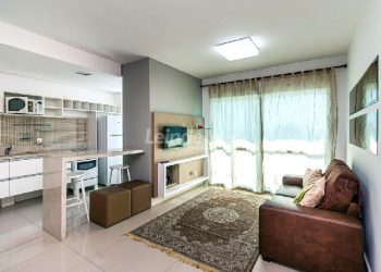 Apartamento para alugar com 58m², 1 dormitório, 1 vaga no bairro Três Figueiras em Porto Alegre