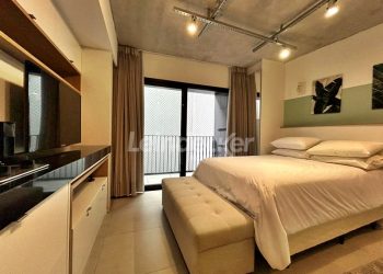 Loft para alugar com 36m², 1 dormitório no bairro Menino Deus em Porto Alegre