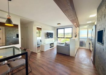 Apartamento para alugar com 59m², 2 dormitórios, 1 vaga no bairro Central Parque em Porto Alegre