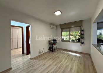 Apartamento à venda com 41m², 1 dormitório no bairro Jardim do Salso em Porto Alegre