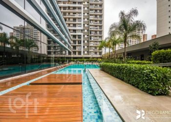 Apartamento à venda com 42m², 1 dormitório, 1 vaga no bairro Jardim do Salso em Porto Alegre