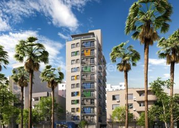 Apartamento à venda com 53m², 2 dormitórios, 2 suítes, 1 vaga no bairro Bom Fim em Porto Alegre