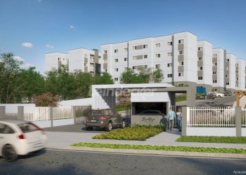 Apartamento à venda com 42m², 2 dormitórios, 1 vaga no bairro Restinga em Porto Alegre